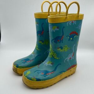 Boys Dinosaur Rainboots size 11